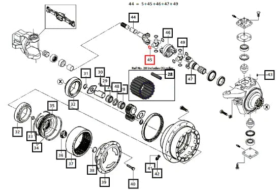 Mahindra Tractor Circlip 006506202C1 Mahindra Direct Parts