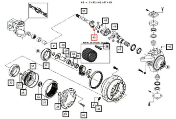 Mahindra Tractor Circlip 006506202C1 Mahindra Direct Parts