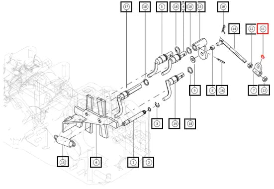 Mahindra Tractor Circlip E Type 6x0 8xzn SF0603004 Mahindra Direct Parts