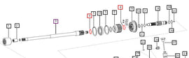 Mahindra Tractor Circlip External 000012353P04 Mahindra Direct Parts