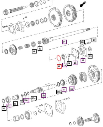 Mahindra Tractor Circlip Internal 100 Mm X 3.4 000751081R1 Mahindra Direct Parts