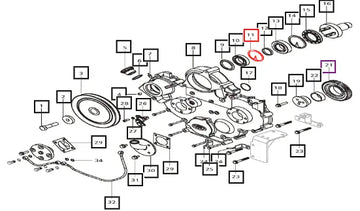Mahindra Tractor Circlip Internal 62 Mm 006006107F1 Mahindra Direct Parts