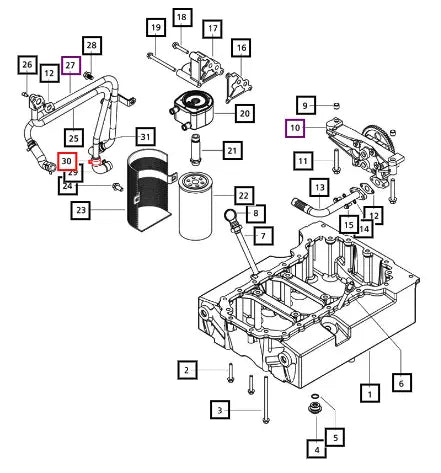 Mahindra Tractor Clamp Spring Band SF0705038 Mahindra Direct Parts