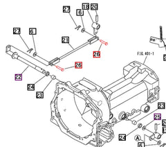 Mahindra Tractor Clevis Pin 8x28 05620108028