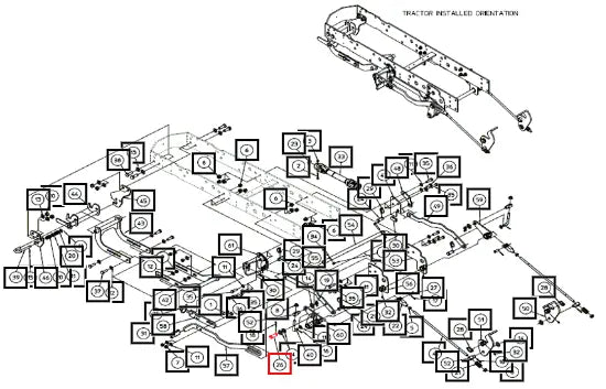 Mahindra Tractor Clevis Pin, 3/4 X 2 AME013460 Mahindra Direct Parts