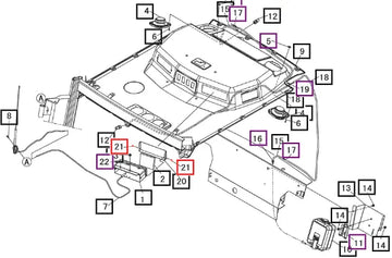 Mahindra Tractor Clip 10412455000 Mahindra Direct Parts