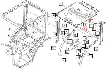 Mahindra Tractor Clip 10446036000 Mahindra Direct Parts