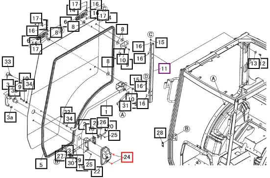 Mahindra Tractor Clip 10446081000 Mahindra Direct Parts