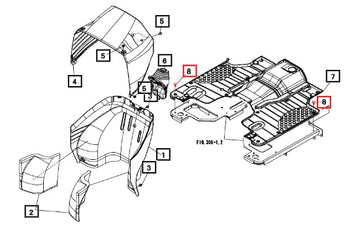 Mahindra Tractor Clip 19487236000 Mahindra Direct Parts