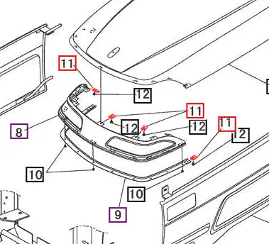Mahindra Tractor Clip Nut 19442644000 Mahindra Direct Parts