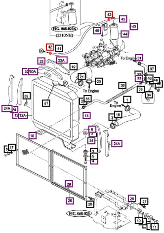 Mahindra Tractor Clip, Hose D=12.5 36423600080 Mahindra Direct Parts