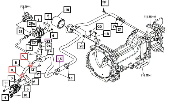 Mahindra Tractor Clip, Hose HA230104000 Mahindra Direct Parts