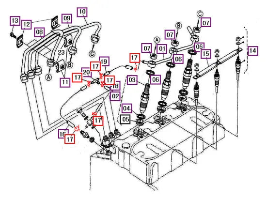 Mahindra Tractor Clip, V Band 23080-010000 Mahindra Direct Parts