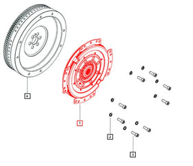 Mahindra Tractor Clutch 006519571U91 Mahindra
