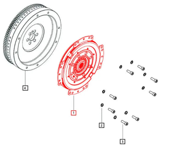 Mahindra Tractor Clutch 006519571U91 Mahindra