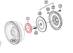 Mahindra Tractor Clutch Coupling 12621002020