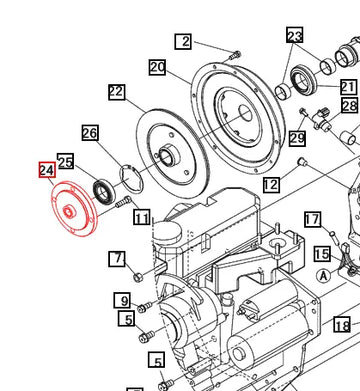 Mahindra Tractor Clutch Coupling 19451363000 Mahindra Direct Parts