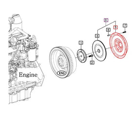 Mahindra Tractor Clutch Cover 14601212200 Mahindra Direct Parts