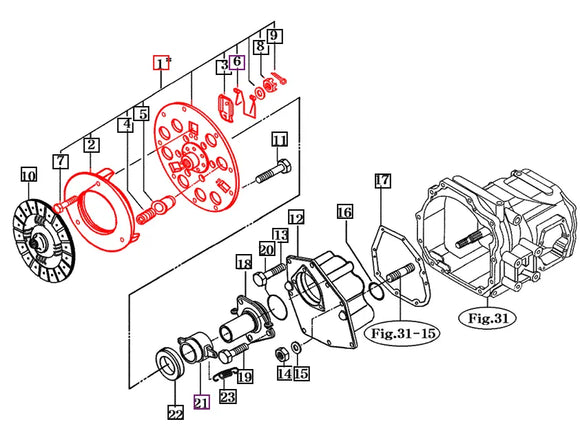 Mahindra Tractor Clutch Cover Assembly 16601212002 Mahindra Direct Parts