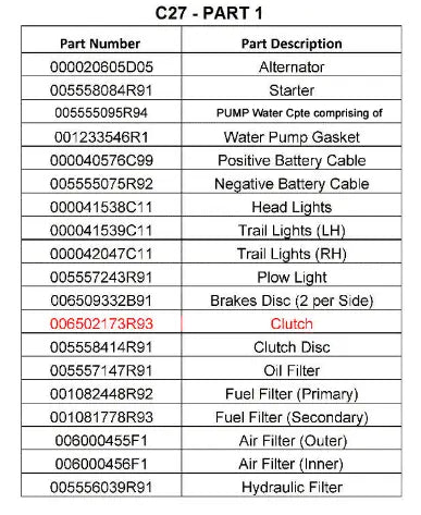 Mahindra Tractor Clutch Cover Assembly Single Stage 11 Inch Valeo 006502173R93 Mahindra Direct Parts