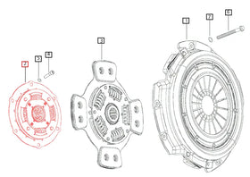 Mahindra Tractor Clutch Damper 006505644D1 Mahindra Direct Parts