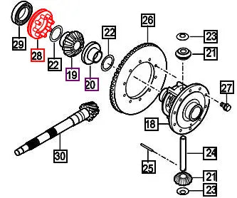 Mahindra Tractor Clutch Differential Lock 13003181201 Mahindra Direct Parts