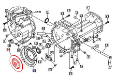 Mahindra Tractor Clutch Disc 10250821000