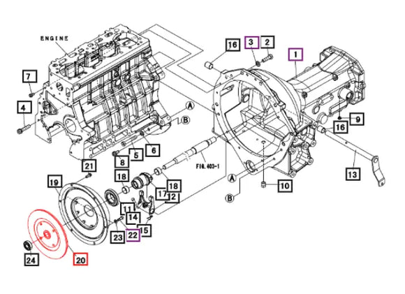 Mahindra Tractor Clutch Disc 10401108000 Mahindra
