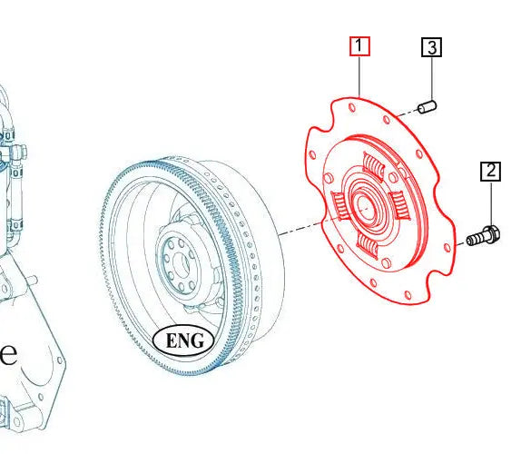 Mahindra Tractor Clutch Disc 12381212000 Mahindra Direct Parts