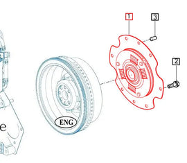 Mahindra Tractor Clutch Disc 12381212000 Mahindra Direct Parts