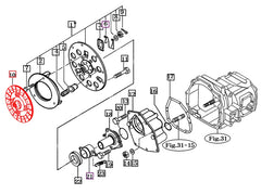 Mahindra Tractor Clutch Disc 16441202101