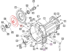 Mahindra Tractor Clutch Disk 19571111000 Mahindra Direct Parts