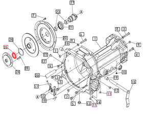 Mahindra Tractor Clutch Disk Bearing 19571051000 Mahindra Direct Parts