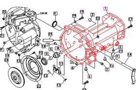 Mahindra Tractor Clutch Housing 19581001AG1 Mahindra