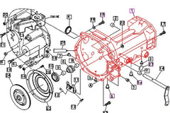 Mahindra Tractor Clutch Housing 19581001AG1