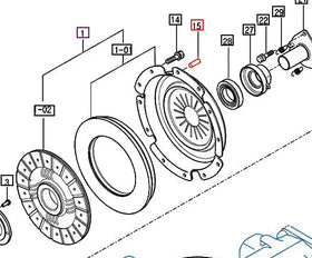 Mahindra Tractor Clutch Pin Parallel A V5201010022 Mahindra Direct Parts