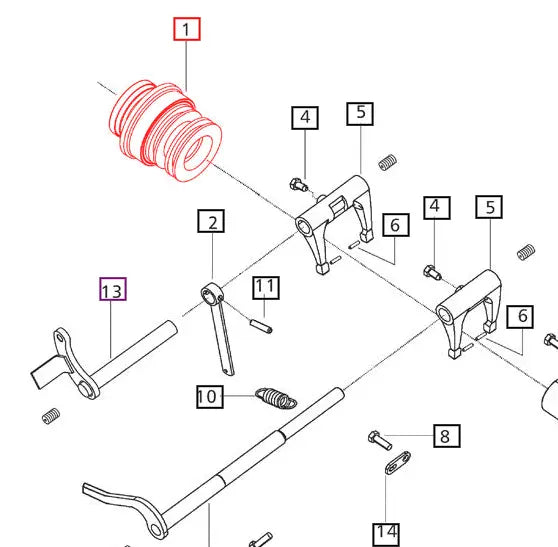 Mahindra Tractor Clutch Release Bearing 006505700D91 Mahindra Direct Parts