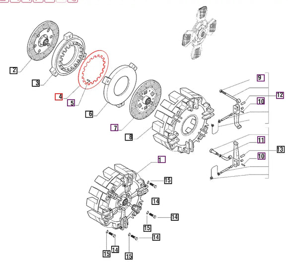 Mahindra Tractor Clutch Spring 006500482C1 Mahindra Direct Parts