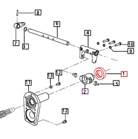Mahindra Tractor Clutch Throwout Bearing 006501782R91 Mahindra Direct Parts