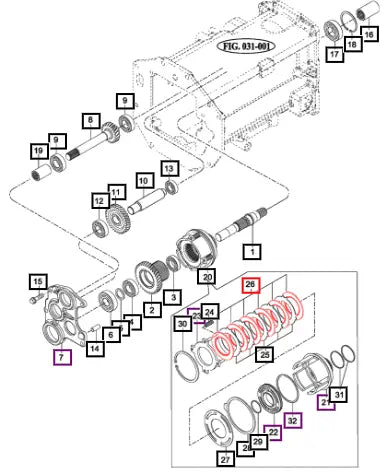 Mahindra Tractor Clutch, Disk 15642212050 Mahindra Direct Parts