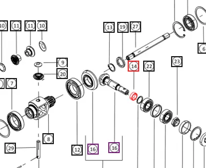 Mahindra Tractor Collar 25x30x10 006524150N01K2 Mahindra Direct Parts