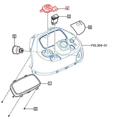 Mahindra Tractor Combination Light Switch 11616642200