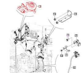 Mahindra Tractor Combination Switch 007705653V1 Mahindra Direct Parts