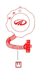 Mahindra Tractor Combination Switch 008000298B2