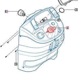 Mahindra Tractor Combination Switch 13156642202 Mahindra Direct Parts
