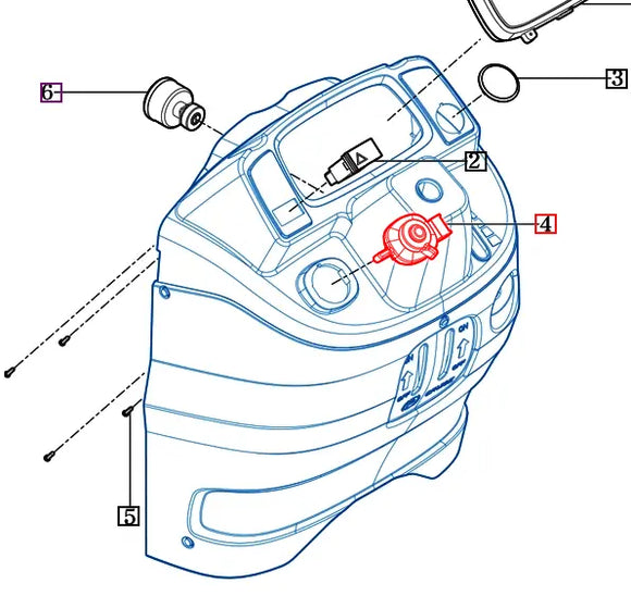 Mahindra Tractor Combination Switch 13156642202 Mahindra Direct Parts