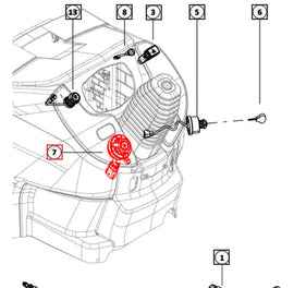 Mahindra Tractor Combination Switch H07706869K91 Mahindra Direct Parts