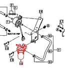 Mahindra Tractor Complete Fuel Filter Assembly Mahindra
