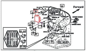 Mahindra Tractor Controller Assembly HST 12286300101 Mahindra
