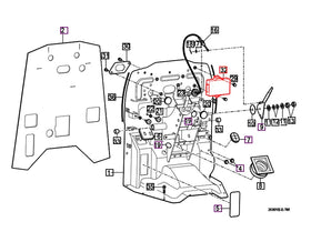 Mahindra Tractor Controller Assembly Monitor 14726802103 Mahindra Direct Parts